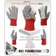Polka Dot Cotton Drill Gloves NH16