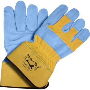 Golden Yellow Double Palm Glove