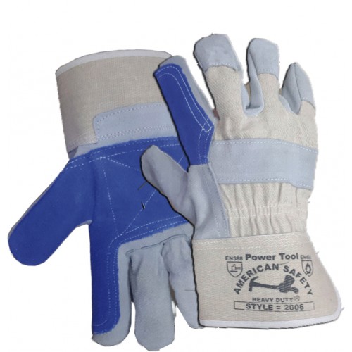 Double Palm Ijaz Blue Gloves (IJBD2700-200)