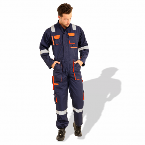 Coverall European Style Navy