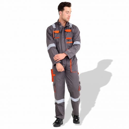 Coverall European Style Gray