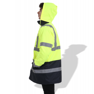 Fluorescent Parka with Reflective Tape FP1653