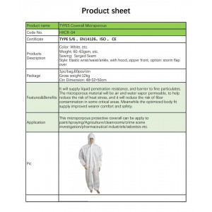 Disposible Coverall