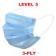 MEDICAL 3 PLY FACE MASKS LEVEL 3