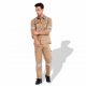 Twill Cotton Coverall with Reflective Tape R991