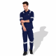 Twill Cotton Coverall with Reflective Tape R991